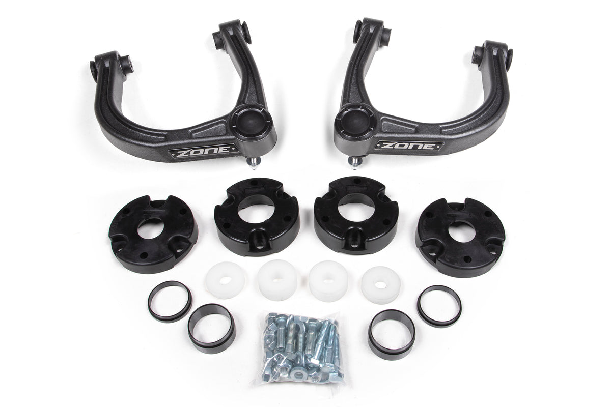 ZONE 2021 Fits Ford Bronco 4 Door 3in. Adventure Series Lift Kit Sasquatch Only ZONF97