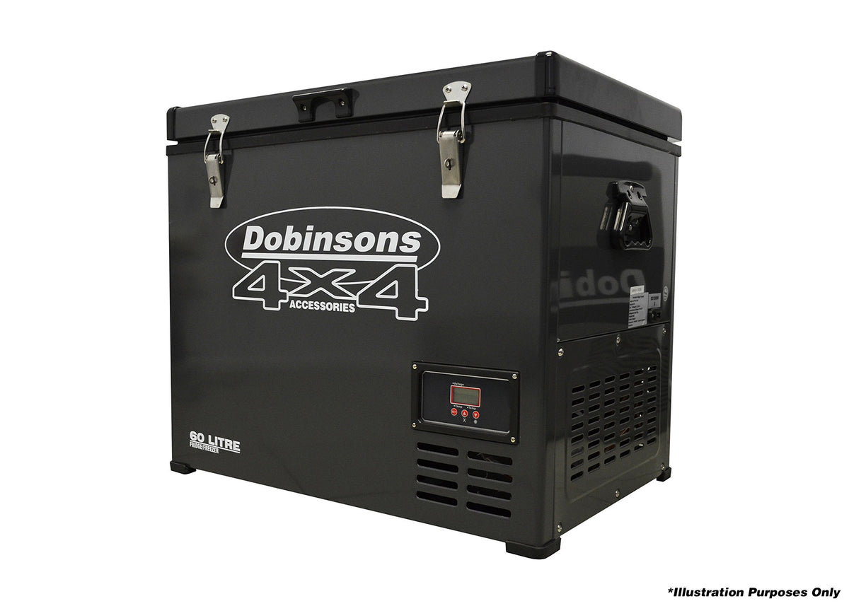 Dobinsons 4x4 80L Dual ZONE 12V Portable Fridge Freezer ( ) - FF80-3980