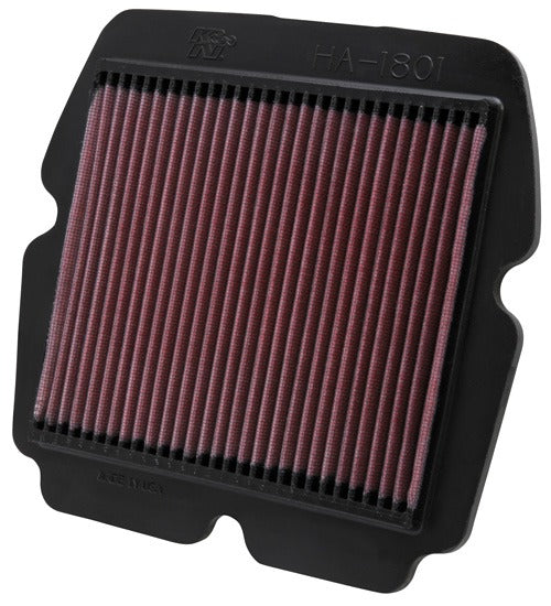 K&N Engine Air Filter: High Performance, Premium, Powersport Air Filter: Fits 2001-2017 HONDA (GL1800, Gold Wing, F6B Deluxe, AC, ACN XM, ABS, Airbag, F6B, Valkyrie, ABS, Gold Wing PA) HA-1801