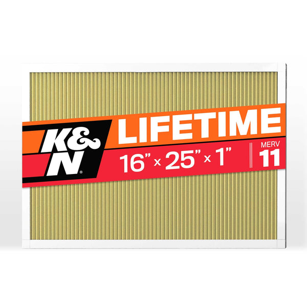 K&N HVAC Filter 16 x 25 x 1 HVC-11625