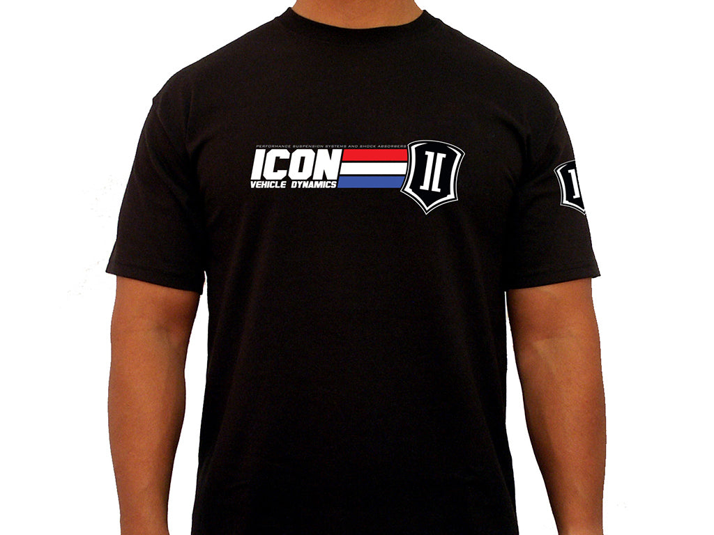 Icon Gi Tee Black Size 2Xl ICON-TEE-GI-BLK-XXL