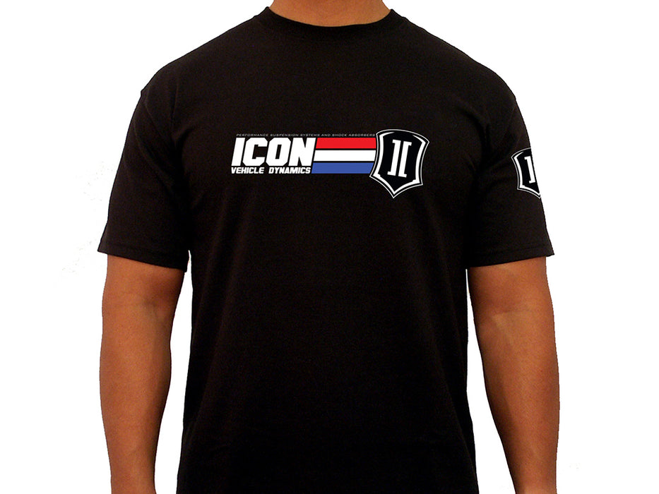 Icon Gi Tee Black Size 2Xl ICON-TEE-GI-BLK-XXL