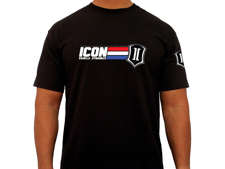 Icon Gi Tee Black Size 2Xl ICON-TEE-GI-BLK-XXL