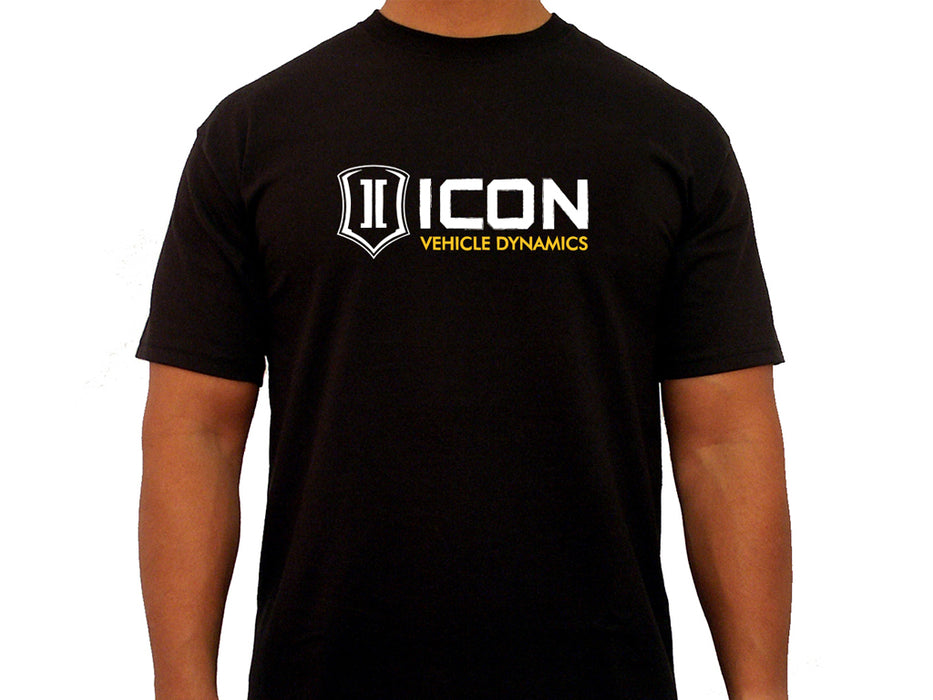 Icon Rd Tee Black Size Medium ICON-TEE-RD-BLK-M