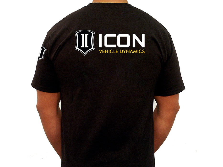 Icon Standard Tee Black Size 2Xlarge ICON-TEE-STD-BLK-XXL