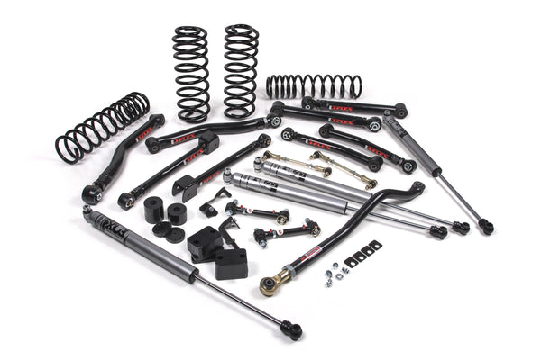 JKS 2018-2024 Compatible With Jeep Wrangler JL J-Krawl 3.5" 4Dr W, Fox Adventure Series Shocks, Std Rate Coils, Fits 2018-2024 Jeep Wrangler JL JSPEC127KFA