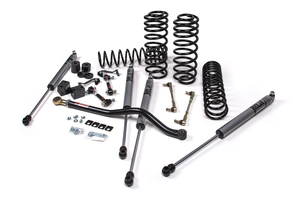 JKS 2021-2024 Fits Jeep Wrangler JL 4xe 4Dr 2" J-Venture Suspension Lift Kit FOX 2.0 Adv Series Shocks, Fits 2021-2024 Jeep Wrangler JL JSPEC172KFA