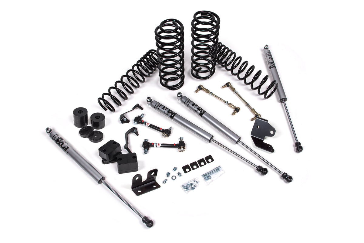 JKS 2.25" Lift Kit J-Venture Wrangler JL 2-Door W, Fox 2.0 Adventure Series, Fits 2018-2024 Jeep Wrangler JL JSPEC221KFA