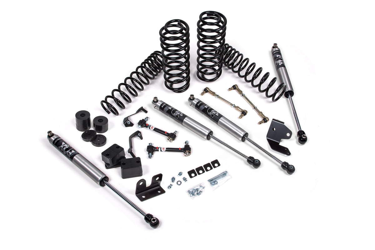 JKS 1.5" Lift Kit J-Venture Wrangler JL 4-Door W, FOX 2.0 Performance Series, Fits 2018-2024 Fits Jeep Wrangler JL JSPEC155KFP