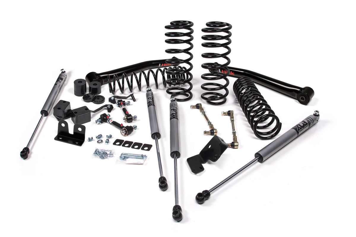 JKS 2.25" Lift Kit J-Venture Wrangler JL 2-Door W, FOX 2.0 Adventure Series, Fits 2018-2024 Fits Jeep Wrangler JL JSPEC222KFA