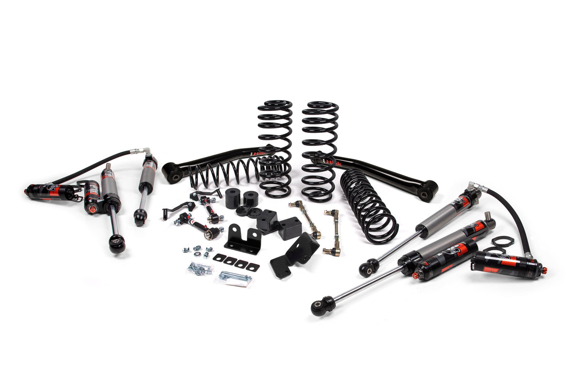 JKS 2.25" Lift Kit J-Venture Wrangler JL 2-Door W, FOX 2.5 Performance Elite, Fits 2018-2024 Fits Jeep Wrangler JL JSPEC222PES
