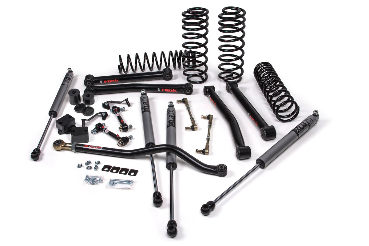 JKS 2020-2024 Fits Jeep Wrangler JL J-Konnect 2.5" 4Dr W, Shock Extension Brackets Diesel, Fits 2020-2024 Jeep Wrangler JL JSPEC163KNS