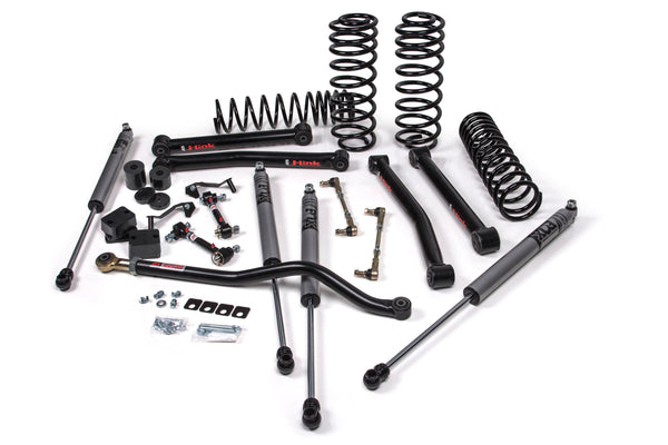 JKS 2020-2024 Fits Jeep Wrangler JL J-Konnect 3.5" 4Dr W, FOX 2.5 Performance Series Shocks Diesel, Fits 2020-2024 Jeep Wrangler JL JSPEC159PS