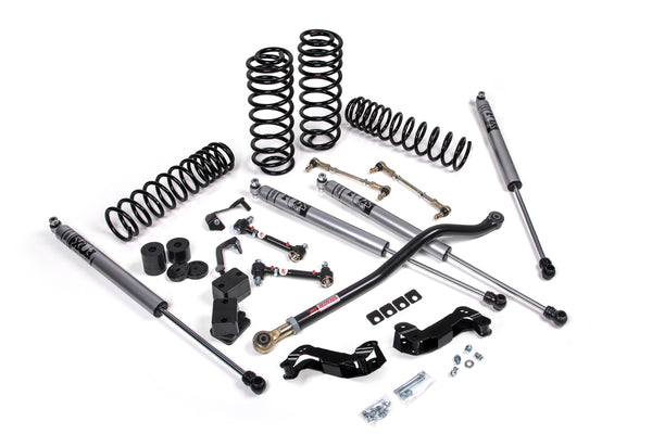JKS 2020-2024 Fits Jeep Wrangler JL J-Kontrol 2.5" 4Dr W, FOX 2.5 Performance Series Shocks Diesel, Fits 2020-2024 Jeep Wrangler JL JSPEC166PS