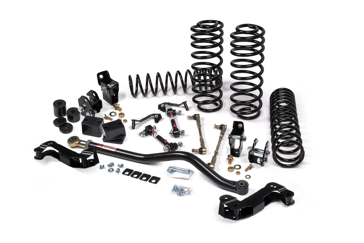 JKS 2018-2024 Fits Jeep Wrangler JL J-Kontrol 2.5" 4Dr W, FOX 2.0 Performance Series Shocks, HD Rate Coils, Fits 2018-2024 Jeep Wrangler JL JSPEC138KFP