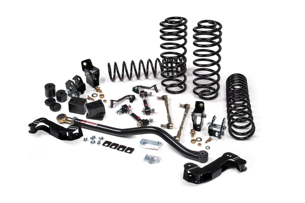 JKS 2018-2024 Fits Jeep Wrangler JL J-Kontrol 2.5" 4Dr W, FOX 2.0 Performance Series Shocks, HD Rate Coils, Fits 2018-2024 Jeep Wrangler JL JSPEC138KFP