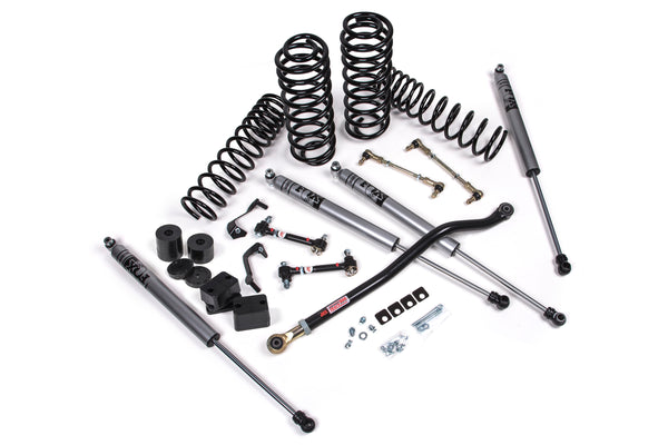 JKS 2021-2024 Fits Jeep Wrangler JL 4xe 4Dr 2" J-Venture Suspension Lift Kit FOX 2.0 Adv Series Shocks, Fits 2021-2024 Jeep Wrangler JL JSPEC172KFA