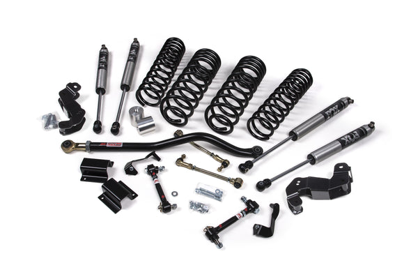 JKS 2020-2023 Fits Jeep Gladiator JT 4WD 3-3.5" J-Kontrol Suspension Lift Kit, 1.5-2" Rear W, FOX 2.0 Performance Shocks, Fits 2020-2023 Jeep Gladiator JT JSPEC176KFP
