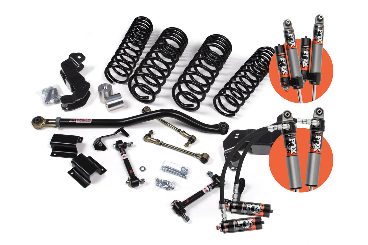 JKS 2020-2023 Fits Jeep Gladiator JT 4WD 3-3.5" J-Kontrol Suspension Lift Kit, 1.5-2" Rear W, FOX 2.5 Performance Elite Shocks, Fits 2020-2023 Jeep Gladiator JT JSPEC176PES