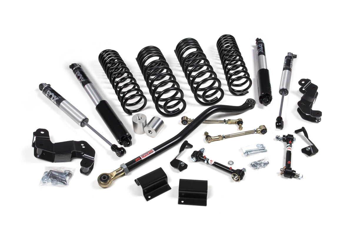 JKS 2020-2023 Fits Jeep Gladiator JT 4WD 3-3.5" J-Kontrol Suspension Lift Kit, 1.5-2" Rear W, FOX 2.5 Performance Shocks, Fits 2020-2023 Jeep Gladiator JT JSPEC176PS