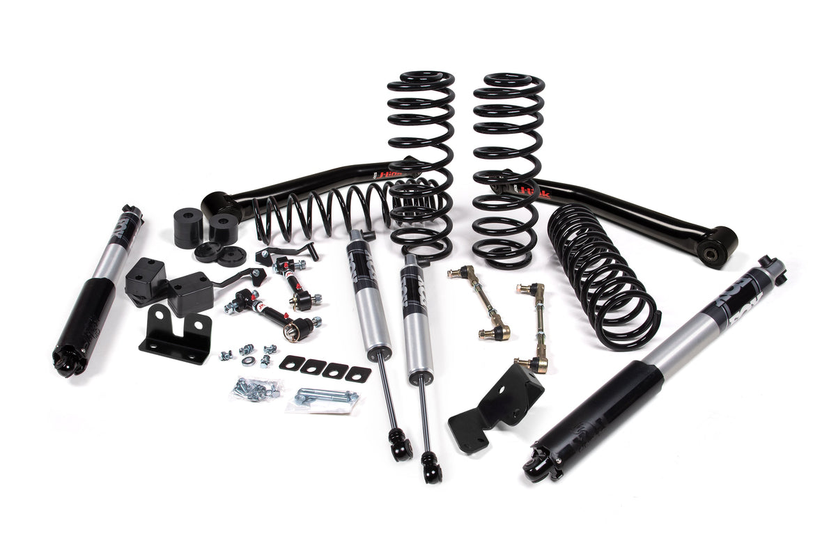 JKS 2.25" Lift Kit J-Venture Wrangler JL 2-Door W, FOX 2.5 Performance Series, Fits 2018-2024 Fits Jeep Wrangler JL JSPEC222PS