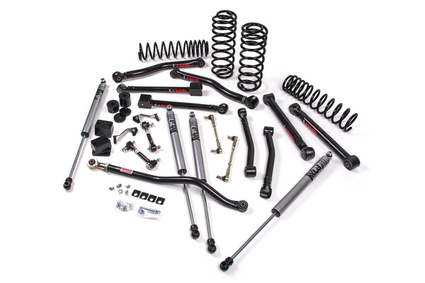 JKS 2021-2024 Fits Jeep Wrangler JL 4xe 4Dr 2" J-Krawl Suspension Lift Kit FOX 2.0 Ifp Ps Shocks, Fits 2021-2024 Jeep Wrangler JL JSPEC175KFP