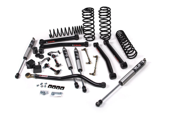 JKS 4.5" Lift Kit J-Konnect Wrangler JL 4-Door W, Fox 2.0 Performance Series, Fits 2018-2024 Jeep Wrangler JL JSPEC218KFP