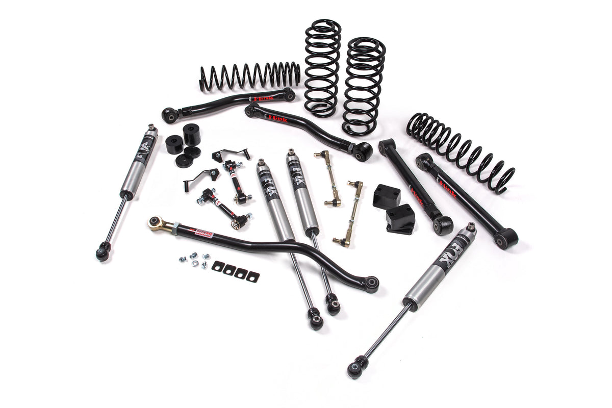 JKS 4.5" Lift Kit J-Konnect Wrangler JL 4-Door W, FOX 2.0 Performance Series, Fits 2018-2024 Fits Jeep Wrangler JL JSPEC223KFP