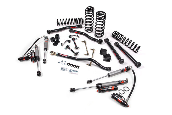 JKS 4.5" Lift Kit J-Konnect Wrangler JL 4-Door W, Fox 2.5 Performance Elite, Fits 2018-2024 Jeep Wrangler JL JSPEC224PES