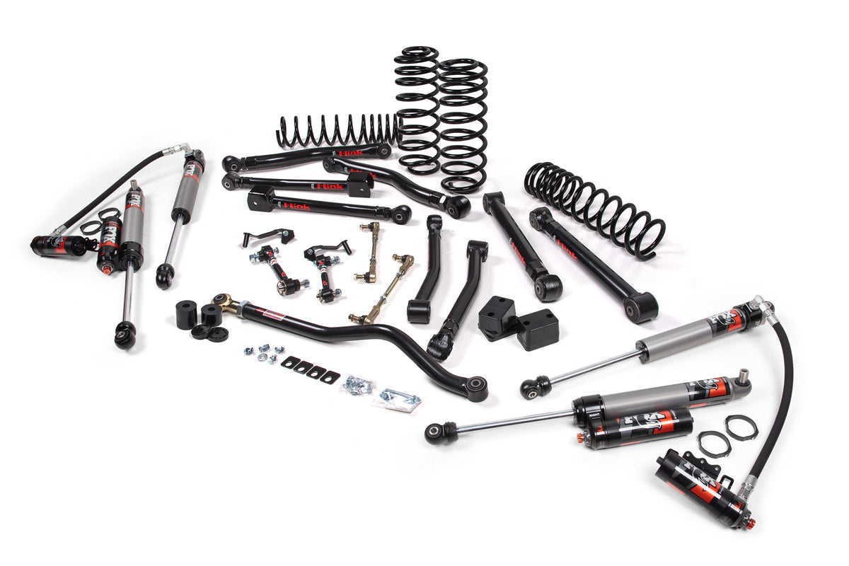 JKS 4.5" Lift Kit J-Krawl Wrangler JL 4-Door W, FOX 2.5 Performance Elite, Fits 2018-2024 Fits Jeep Wrangler JL JSPEC225PES