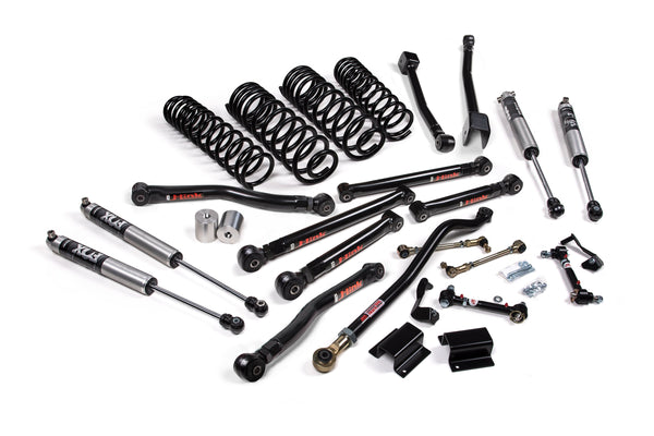 JKS 4.5" Lift Kit J-Krawl Wrangler JL 4-Door W, Fox 2.0 Performance Series, Fits 2018-2024 Jeep Wrangler JL JSPEC228KFP
