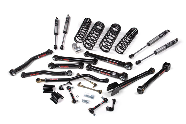JKS 2020-2023 Fits Jeep Wrangler JL 4Dr Diesel 2.5" J-Krawl System, Rubber FOX 2.5 Ifp Ps Front, Rear, Fits 2020-2023 Jeep Wrangler JL JSPEC197PS