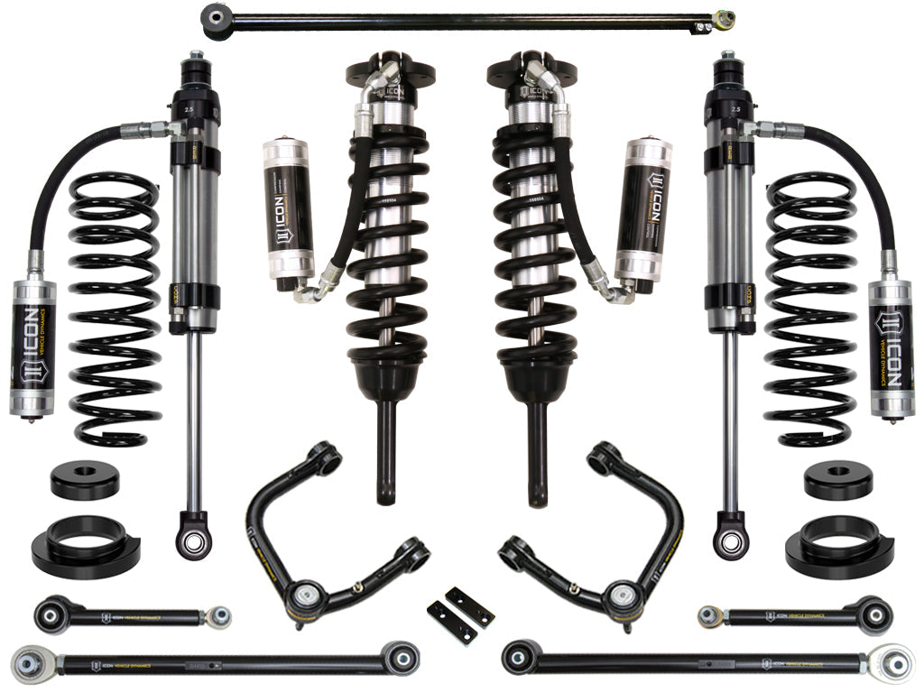Icon 2003-2009 Lexus Gx470 0-3.5" Lift Stage 8 Suspension System With Tubular Upper Control Arms K53178T