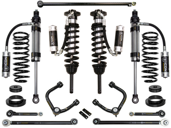 Icon 2003-2009 Lexus Gx470 0-3.5" Lift Stage 8 Suspension System With Tubular Upper Control Arms K53178T