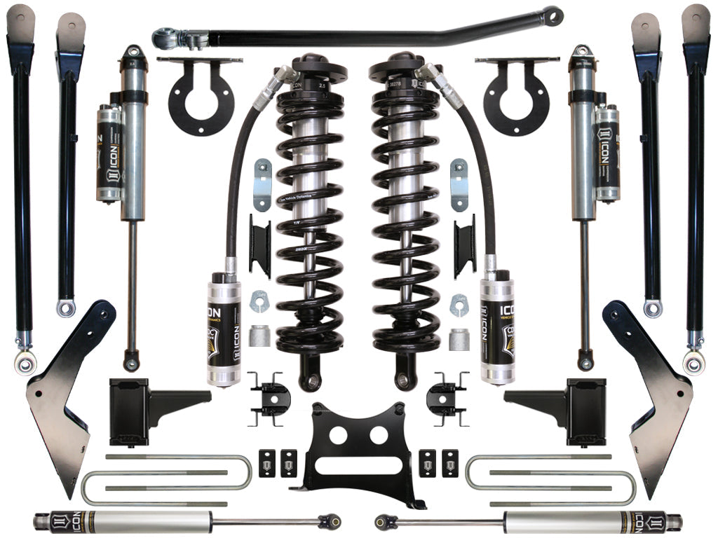 Icon 2008-2010 Ford F-250/F-350 4-5.5" Lift Stage 5 Coilover Conversion System K63125