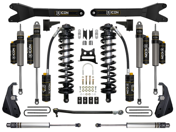 ICON 2017+ Ford F-250/F-350 4-5.5in Stage 6 Coilover Conversion System w/ Radius Arm K63156R