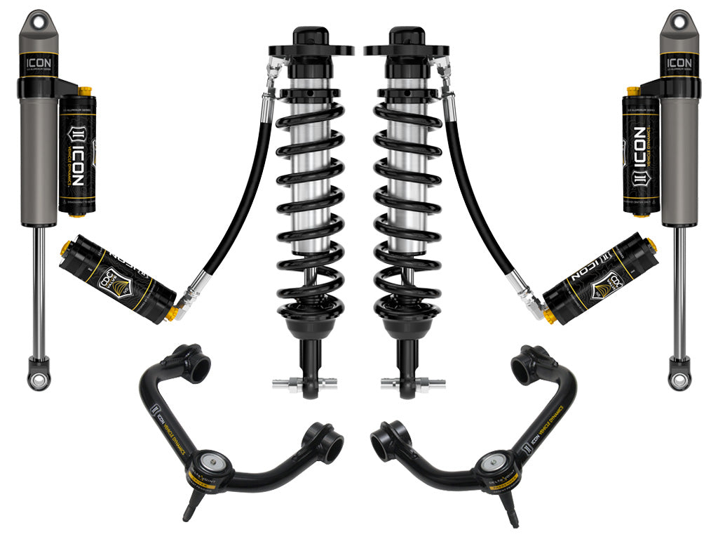 ICON 2021+ Ford F150 4WD 0-2.75in Stage 5 Suspension System w/ Tubular UCA K93115T