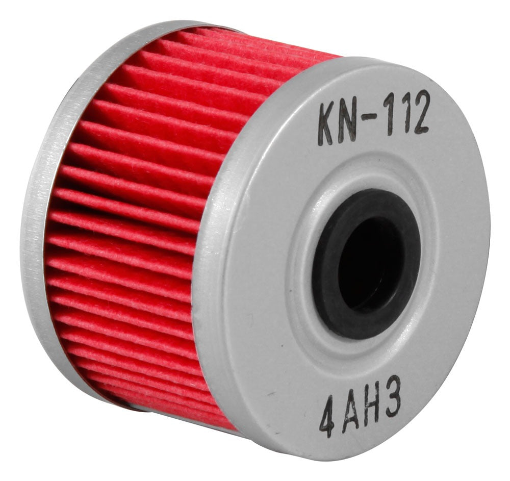 K&N Motorcycle Oil Filter: High Performance, Premium, Designed to be used with Synthetic or Conventional Oils: Fits Select Honda, Kawasaki Motorcycle Models, KN-112