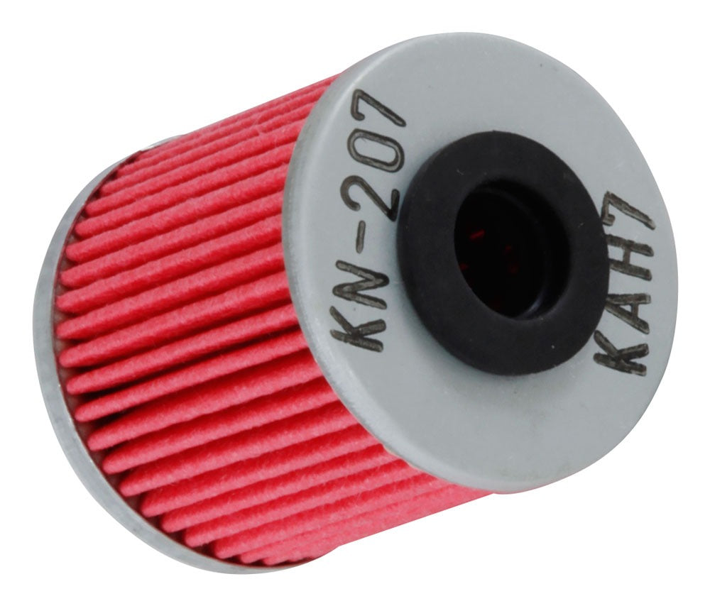 K&N Motorcycle Oil Filter: High Performance, Premium, Designed to be used with Synthetic or Conventional Oils: Fits Select Kawasaki, Suzuki, Beta Vehicles, KN-207