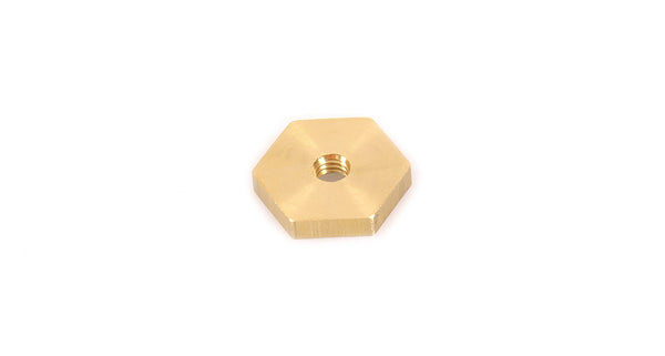 Rhino Rack M6 X 21.43Mm X 4.4Mm Brass Hex Nut (4 Pack) N009-BP