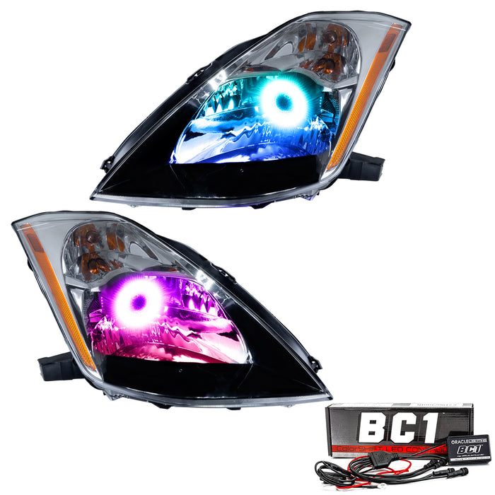 Oracle 03-05 Compatible with Nissan 350Z SMD HL (HID Style) ColorSHIFT w/ BC1 Controller SEE WARRANTY 7144-335