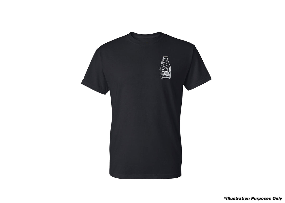 Dobinsons Beers and Backtracks Black / 200 Series Land Cruiser T-shirt ( ) - PG00-2315