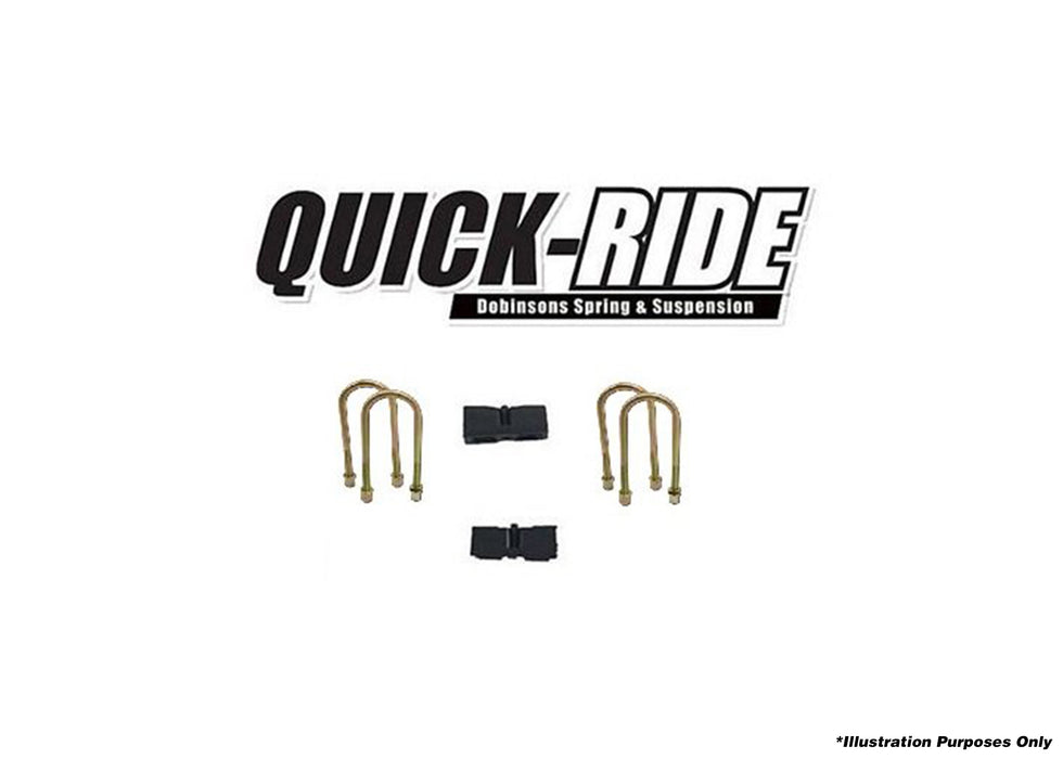 Dobinsons 2" Quick Ride Kit Includes U-Bolts Qr19-501K