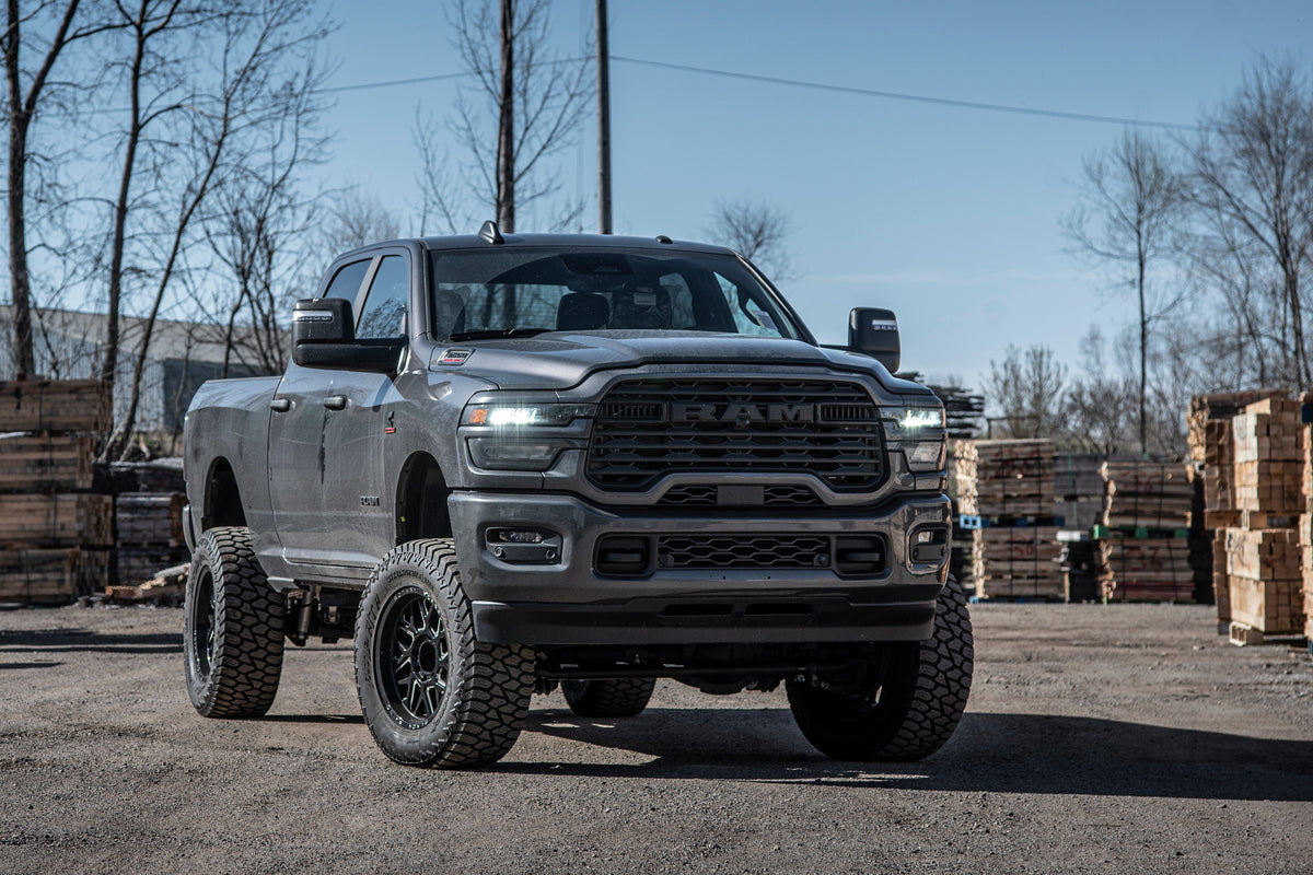 BDS 2025 Fits RAM 2500 4WD Diesel 6" Radius Arm Suspension Lift Kit, 4.5" Rear Lift, Coil Spring FOX 2.5 Pes C/o, FOX 2.5 Pes Shocks 2135PES