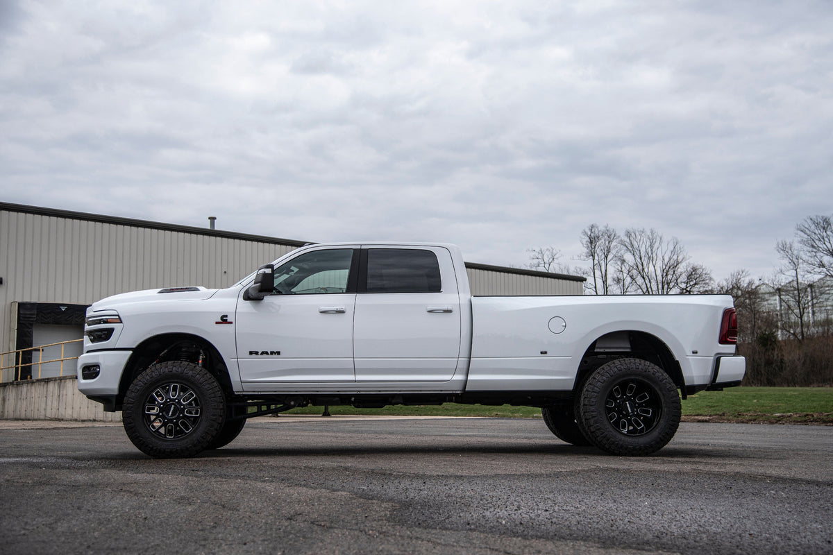 BDS 2025-2026 Fits RAM 3500 Diesel 3" Radius Arm Suspension Lift Kit, 2" Rear Lift W/o Overload, Block NX2 Shocks 2148H