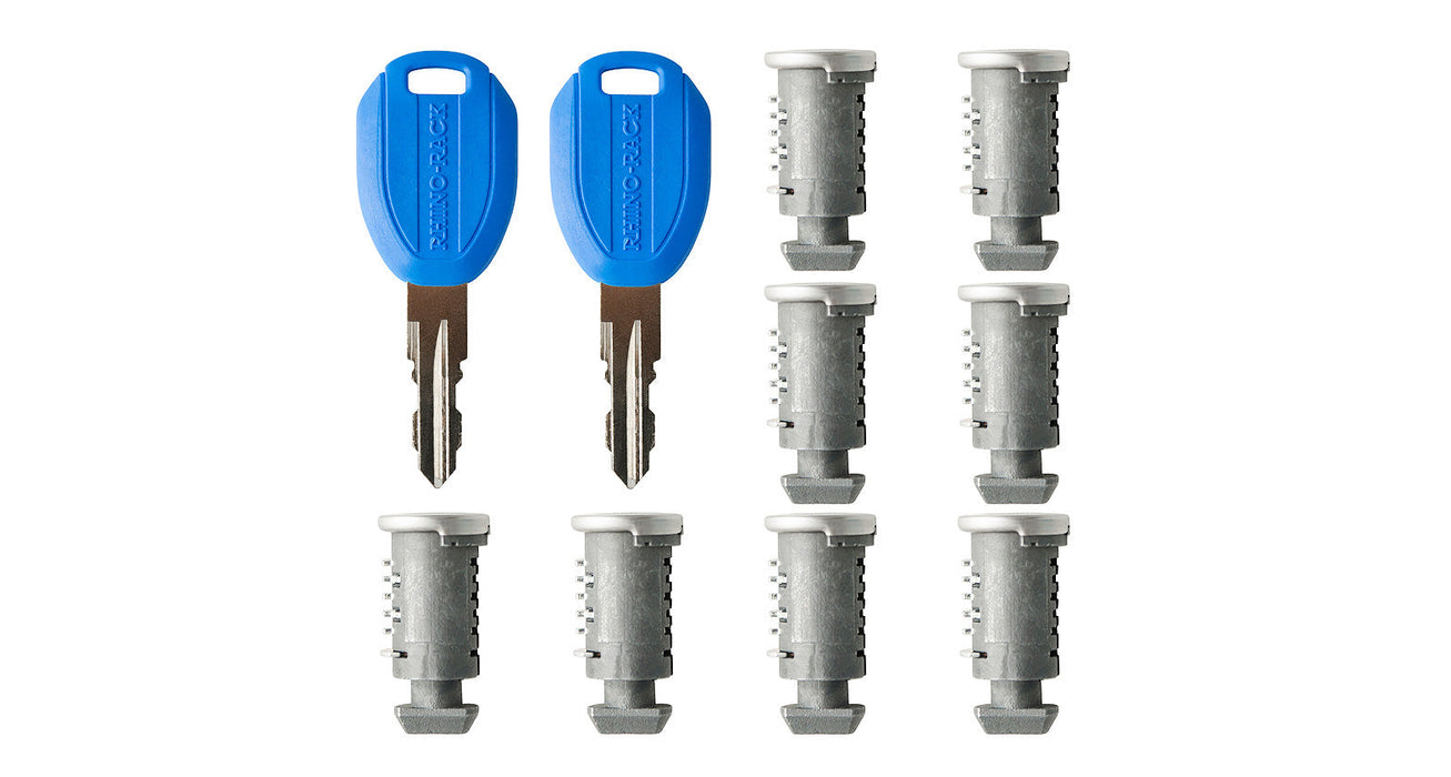 Rhino Rack Master Key (8 Barrels 2 Master Keys) RK062-8