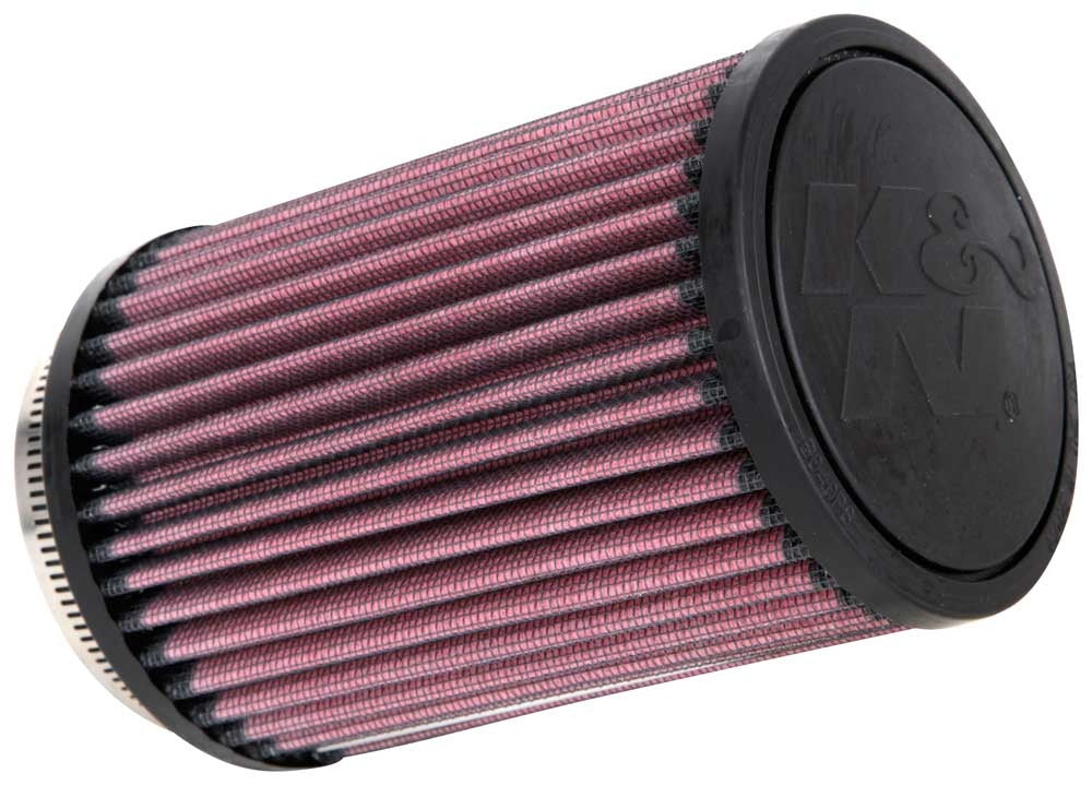K&N Universal Clamp-On Air Intake Filter: High Performance, Premium, Washable, Replacement Air Filter: Flange Diameter: 2.875 In, Filter Height: 6 In, Flange L: 0.625 In, Shape: Round, RU-1620, black