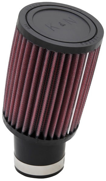 K&N Universal Clamp-On Air Filter: High Performance, Premium, Washable, Replacement Engine Filter: Flange Diameter: 2.0625 In, Filter Height: 5 In, Flange Length: 2.5 In, Shape: Round, RU-1780