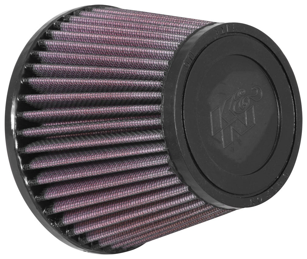 K&N Universal Clamp-On Air Intake Filter: High Performance, Premium Washable Replacement Filter: Flange Diameter: 3.5 In, Filter Height: 4 In, Flange L: 0.625 In, Shape: Round Tapered, RU-2990, Black