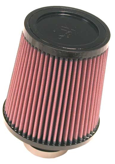 K&N Universal Clamp-On Air Intake Filter: High Performance, Premium, Washable, Replacement Filter: Flange Diameter: 2.5 In, Filter Height: 6.5 In, Flange Length: 2 In, Shape: Round Tapered, RU-4860